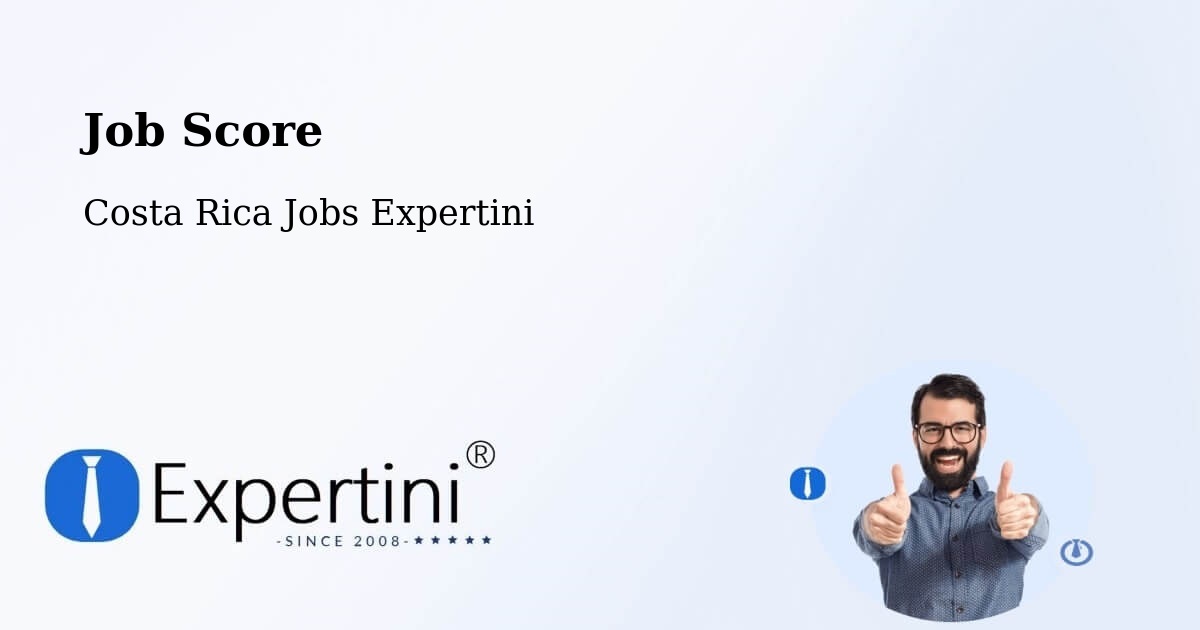 Job Score - Costa Rica Jobs Expertini