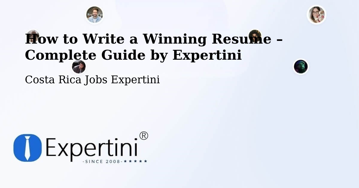 Resume Writing Guide for Job Seekers – Costa Rica - Costa Rica Jobs Expertini
